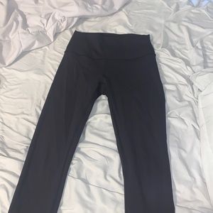 Lululemon wunder train hi rise 25” black